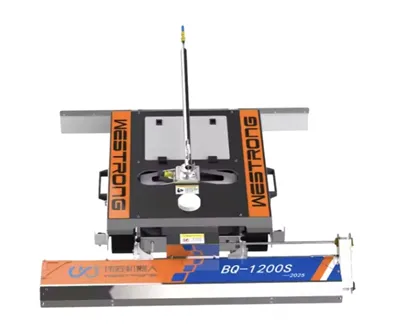 Westrong BQ1200S Automated Cleaning Panel Solar Cleaning Robot Equipment para plantas solares comerciales